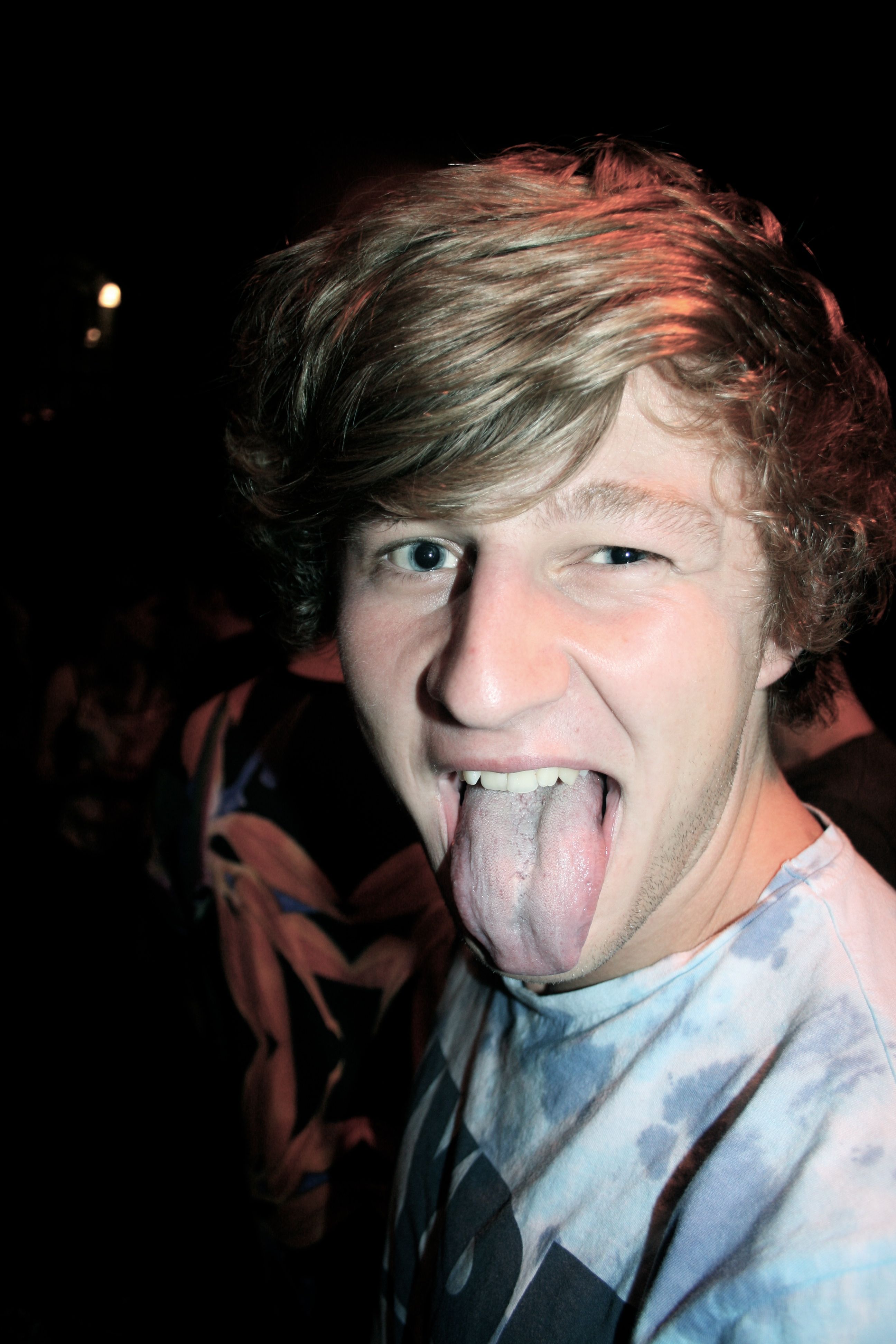 Xander Seddon's sex face.
