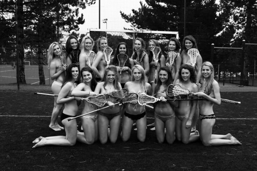EULC ladies with their bare necessities.