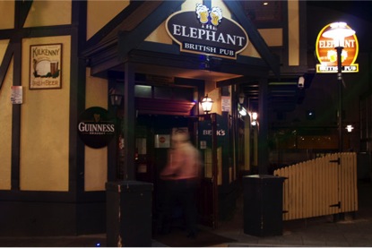 The Elephant 'British' Pub in Adelaide