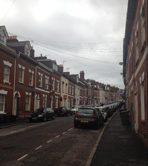 Vic Street on a slightly tidier day