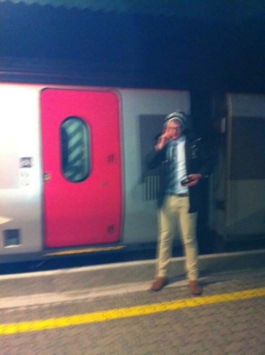 As his train departs, Jack explains to EUMHC why he won't be on Top Top tonight