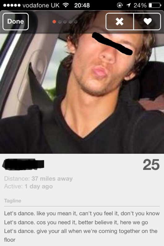 Then again, maybe she'd be a perfect match for this guy.