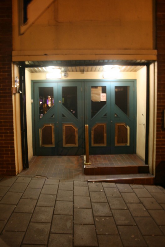 Where the CCTV footage was shown to Exeter students