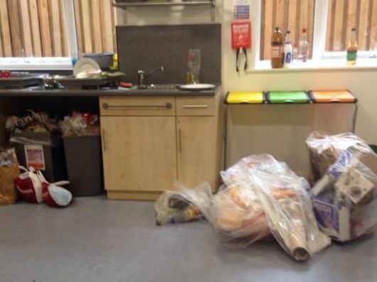 Take the bins out?! What do you think we are? PEASANTS?!