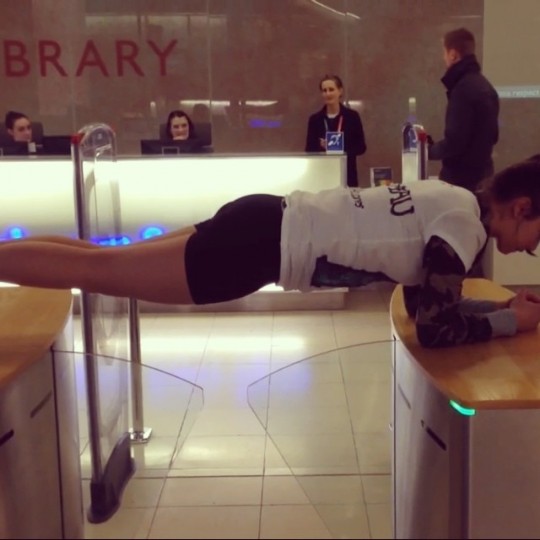 And finds an alternate use for the Library gates