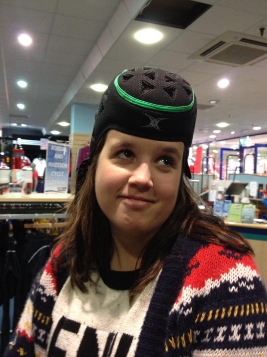 And in some finer head gear, presumably for the EURWFC