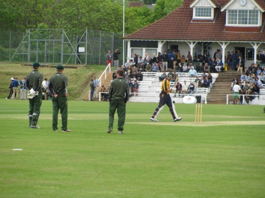 Exeter will be wearing their customary green.