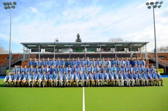 The EUMHC in suitable attire for their club photo this season.