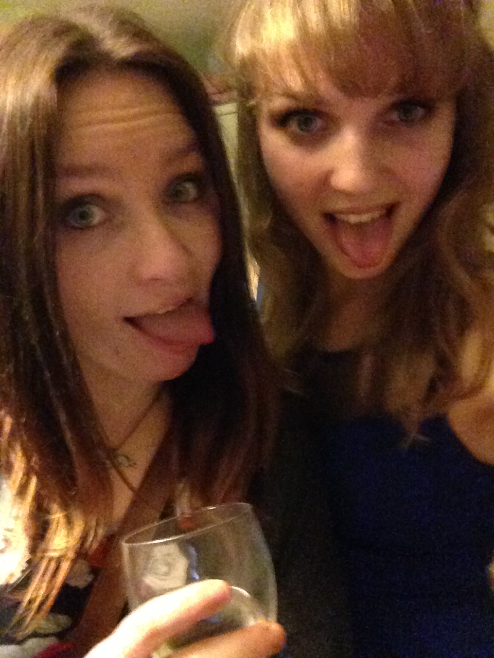 This is clearly what a sexy tongue pose looks like.