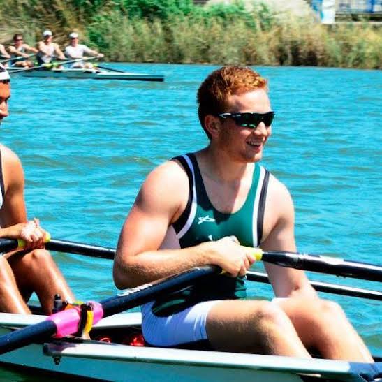 Club captain for both men and women's rowing, 3rd year economics student George