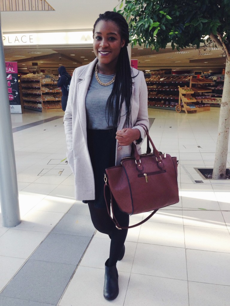 We love Chisom's modern take on the 'schoolgirl' look - who says you can't rock gold chains during daytime?