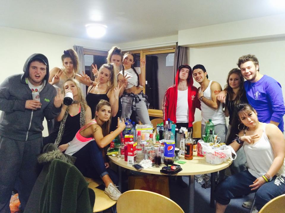 You can dress up for parties, too, not just TP socials!