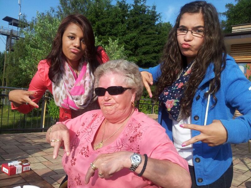Old generation and new, girls rule!