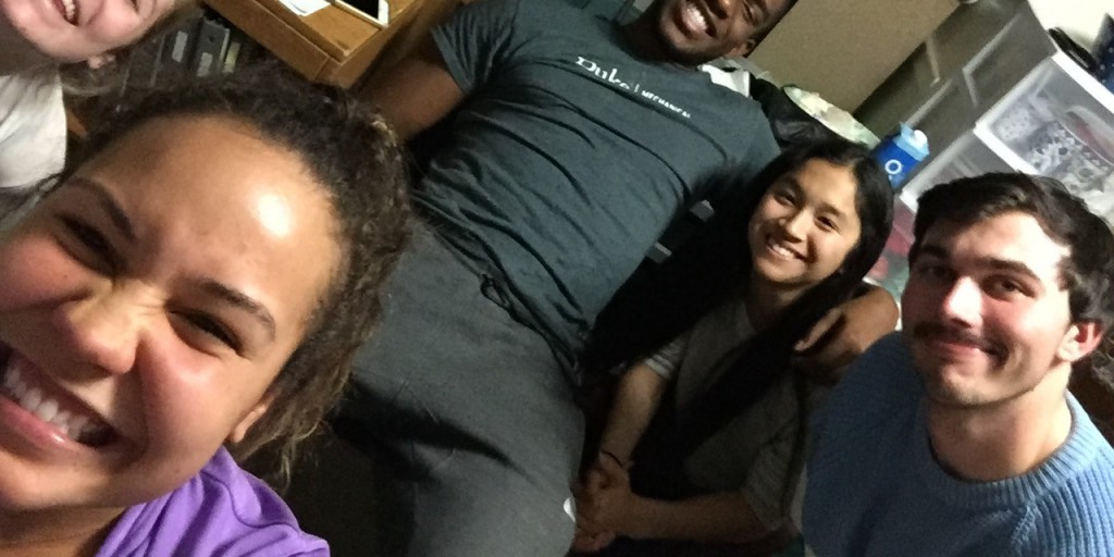 Kickin' it with a couple day one's and new BFF's