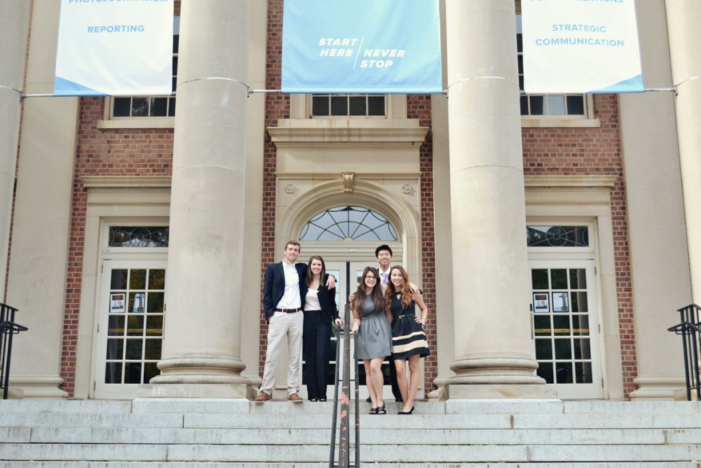 Me and the team ready for presentations (Photo: CONNOR ATKINS)