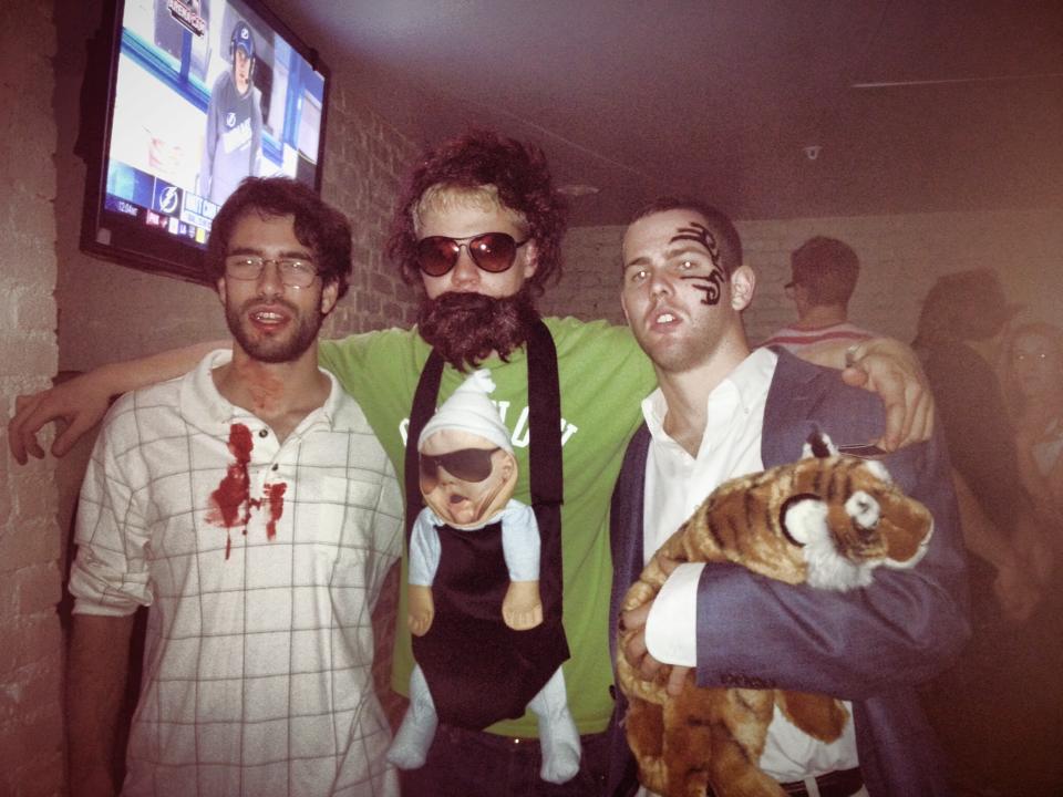 Note: you don't have to look anything like the dudes from The Hangover to be the dudes from The Hangover
