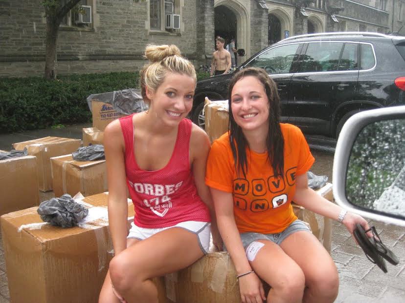 Rained out on move-in day