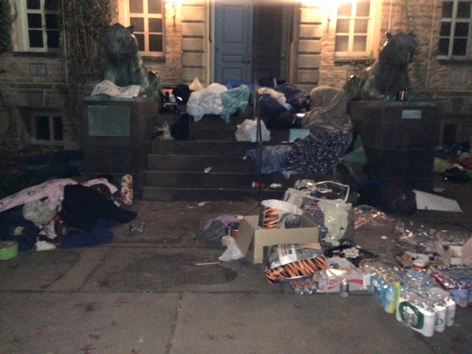 Protesters occupied Nassau Haul for nearly 36 hours straight before an agreement was reached