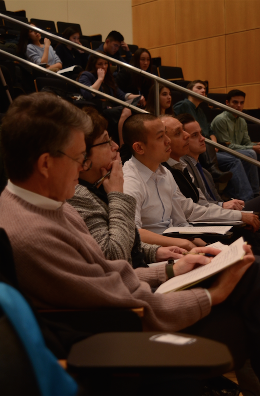Judges Shahram Hejazi, Jesse Nash, Kevin Wong, Rakefet Kasdin and Jon Wonnell