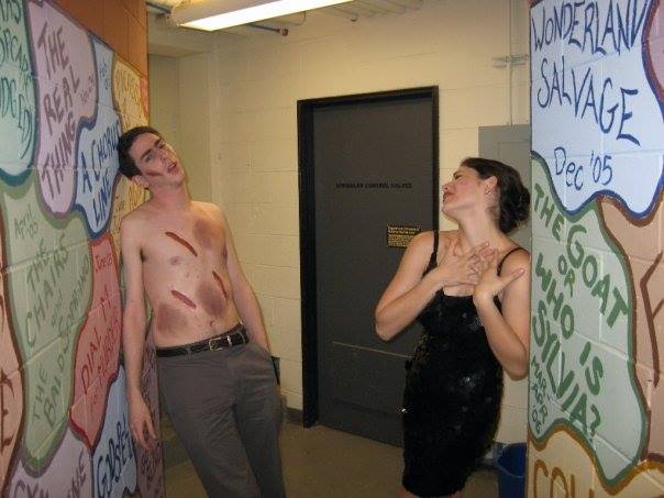 Throwback to Tess's theater days at Princeton