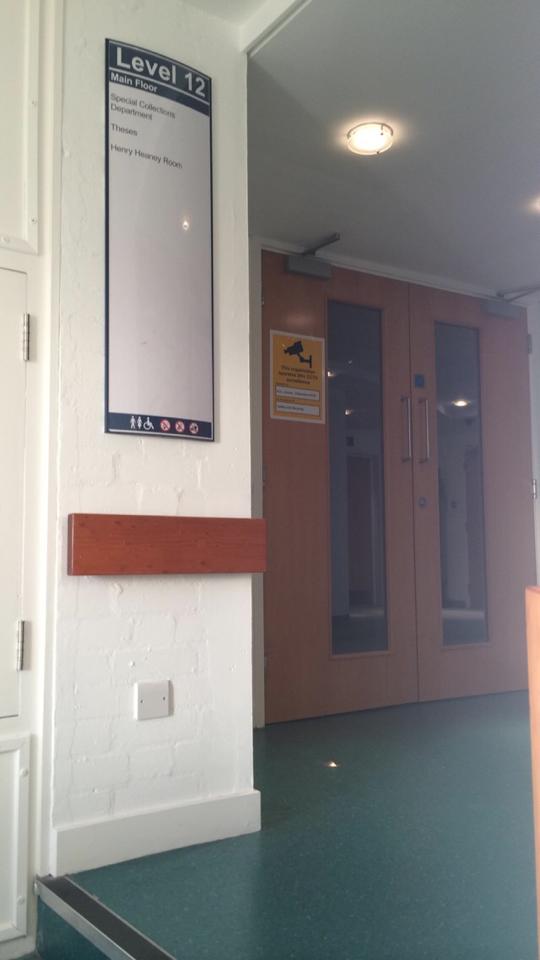 We didn't dare enter. 