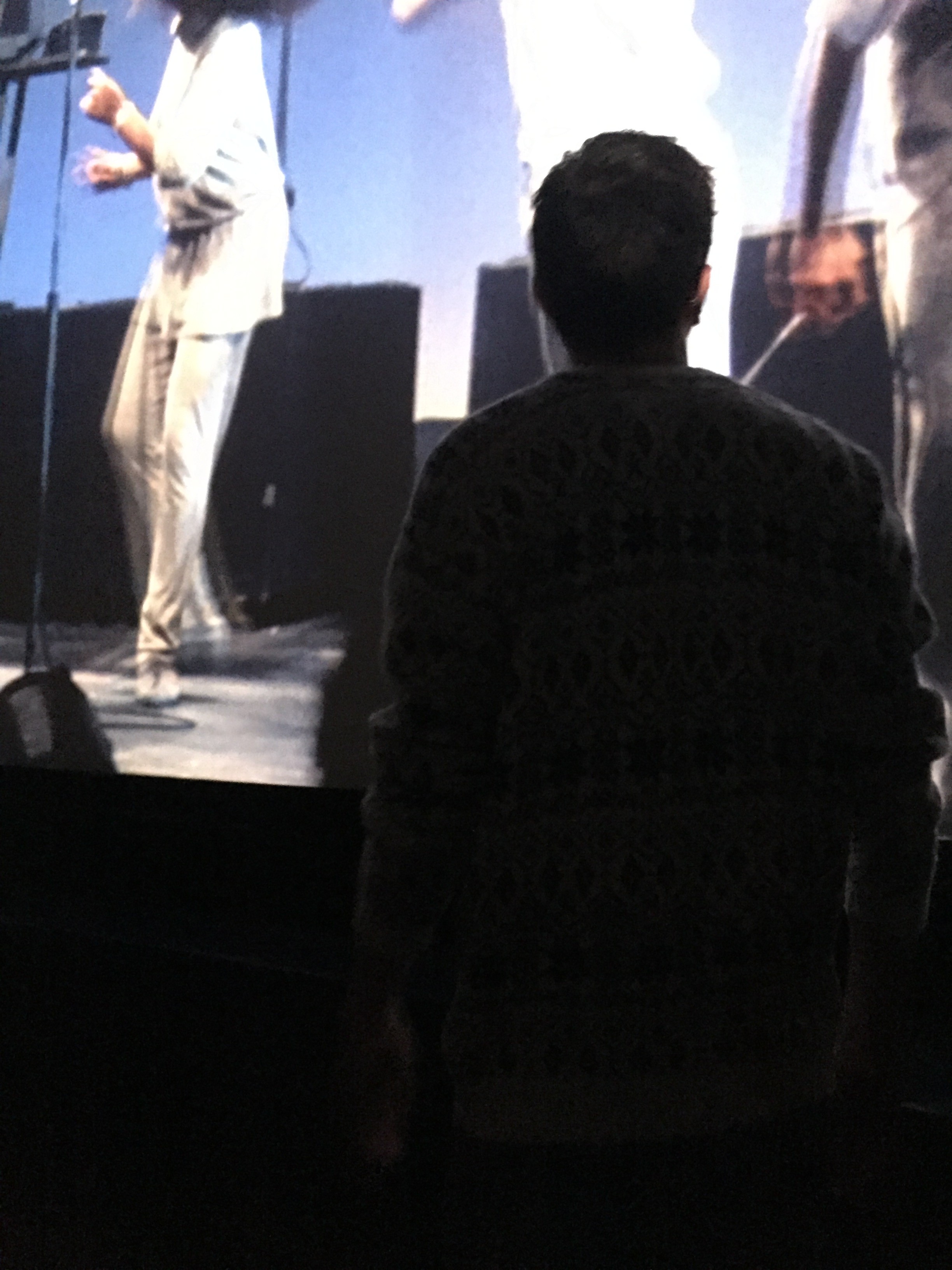 So close, you might as well be on the stage