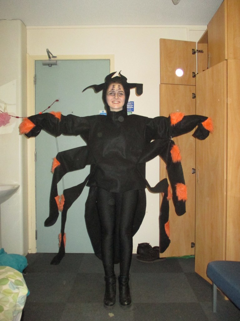 it's more scared of you than you are of it.