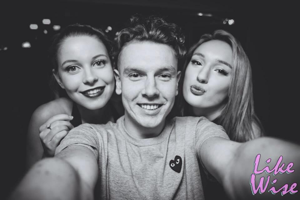 Although everyone in this photo is pretty hot