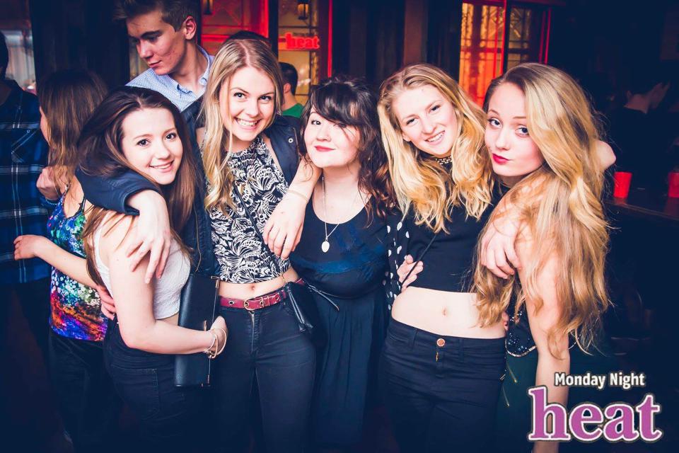 Beautiful people always stick together