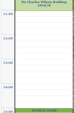 timetable