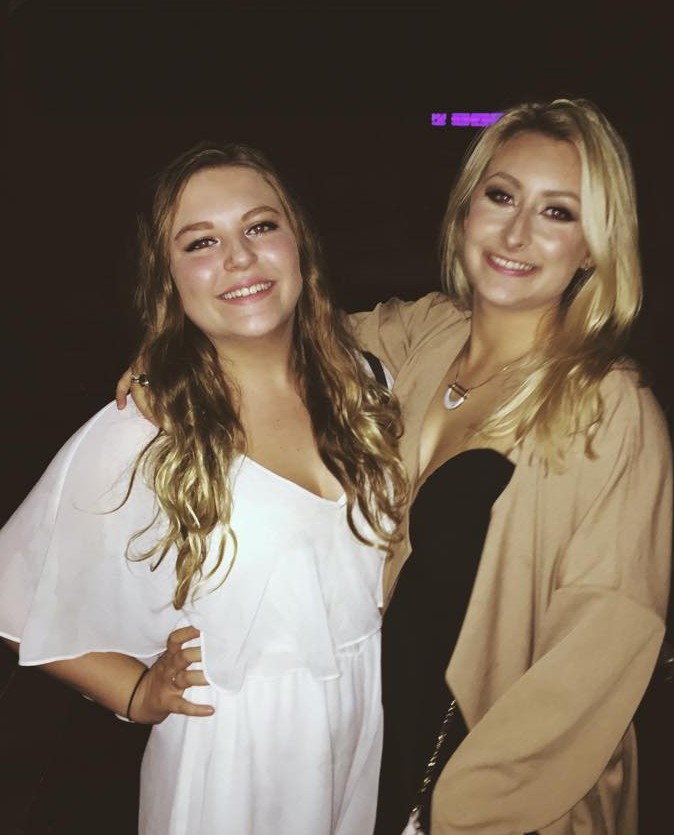 This beautiful gal next to me is head of marketing