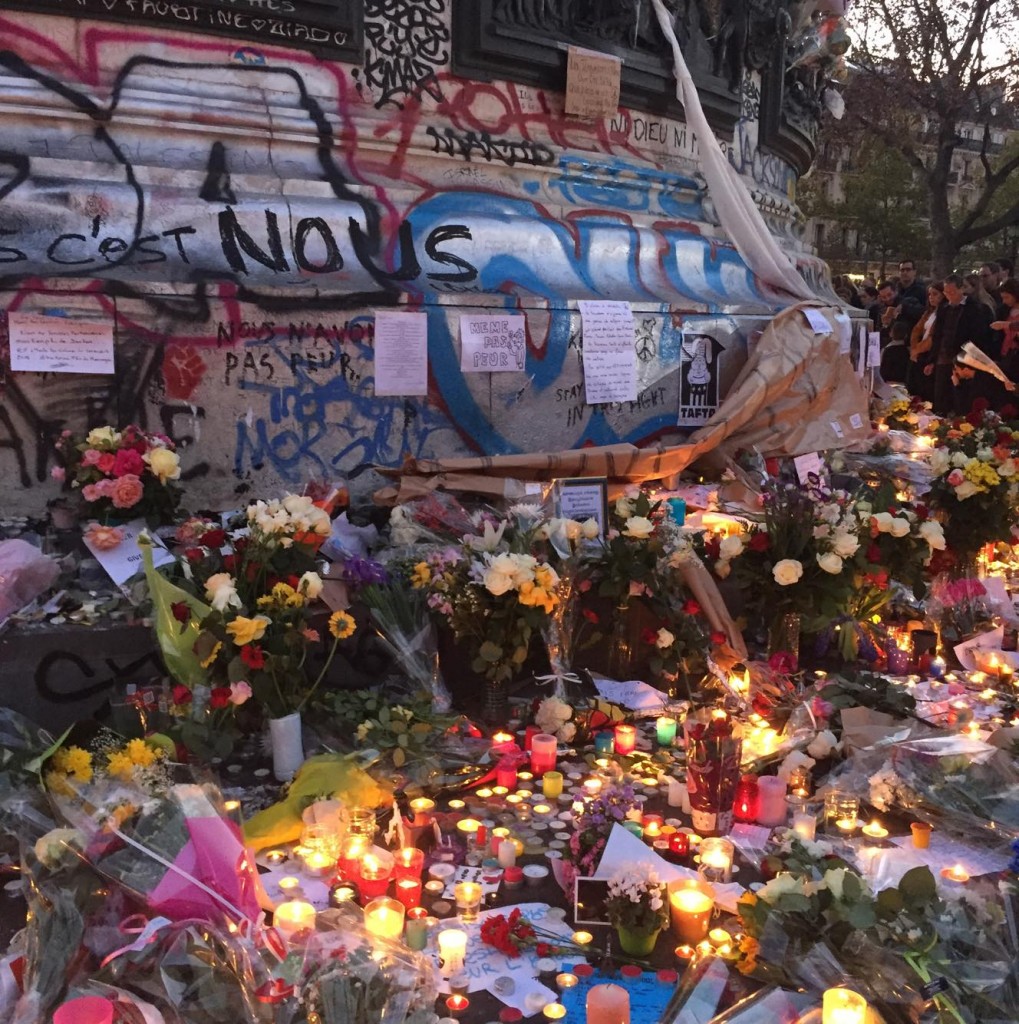 Place de la Republique on Sunday 15th