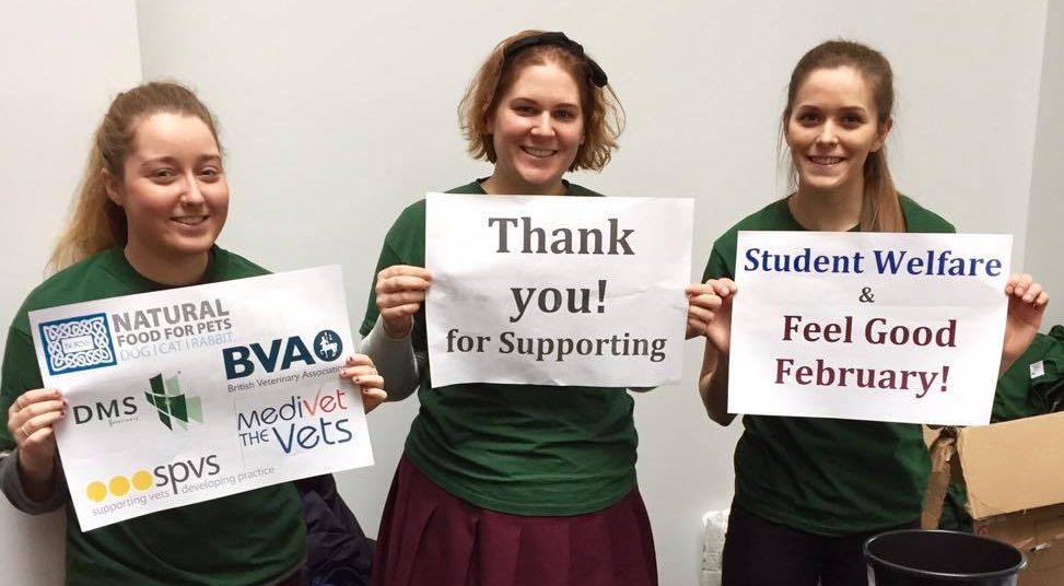 Glasgow Vet School's 'Feel Good Feb' was an absolute success