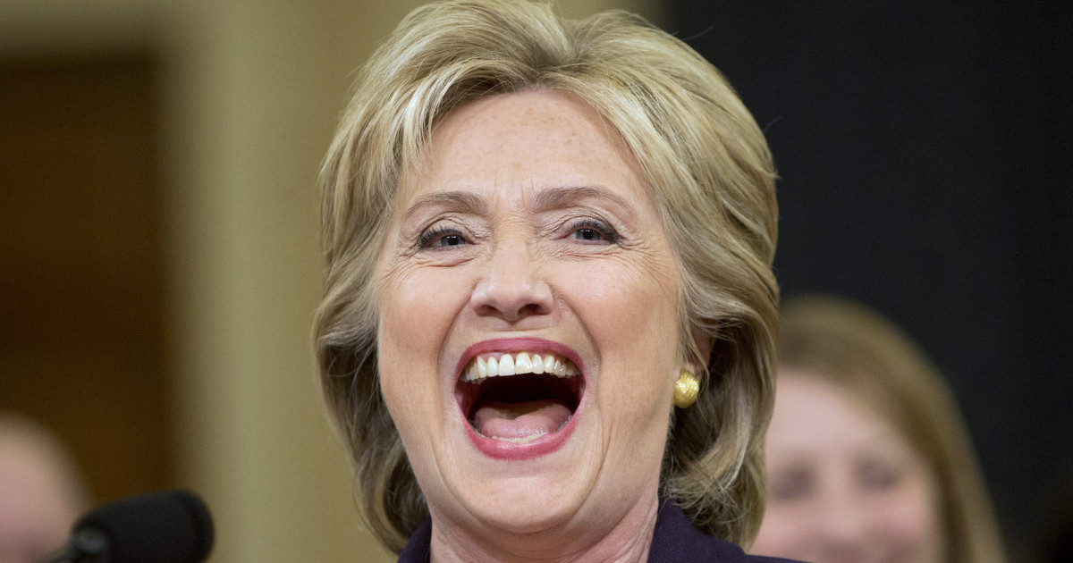 hillary clinton has shown her true colors yet again
