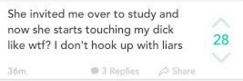 A guy who just wants to study vents his frustration on YikYak.
