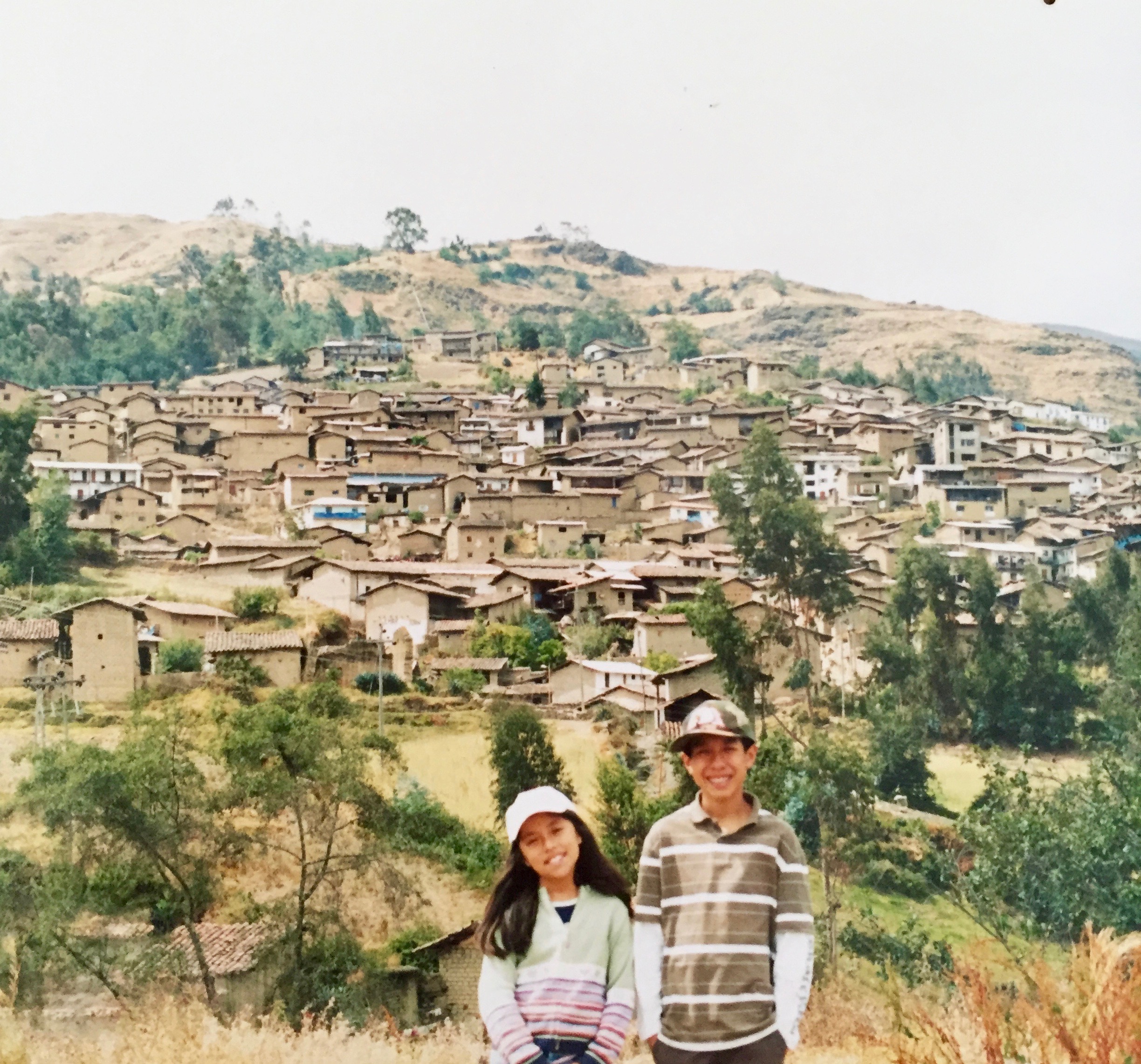 My first photo in Cabana, Peru.