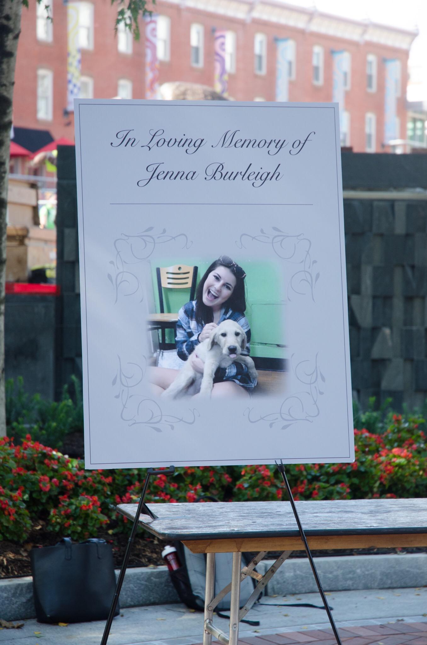 Temple University held a public vigil for Jenna 