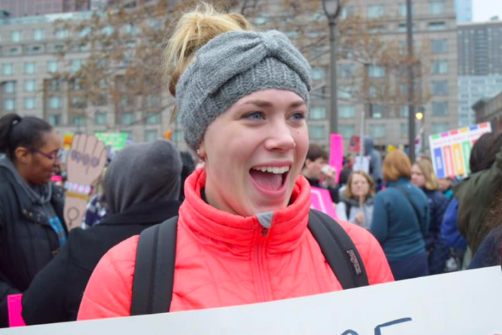 Yeah, I was at the Women's March and I'm proud it too