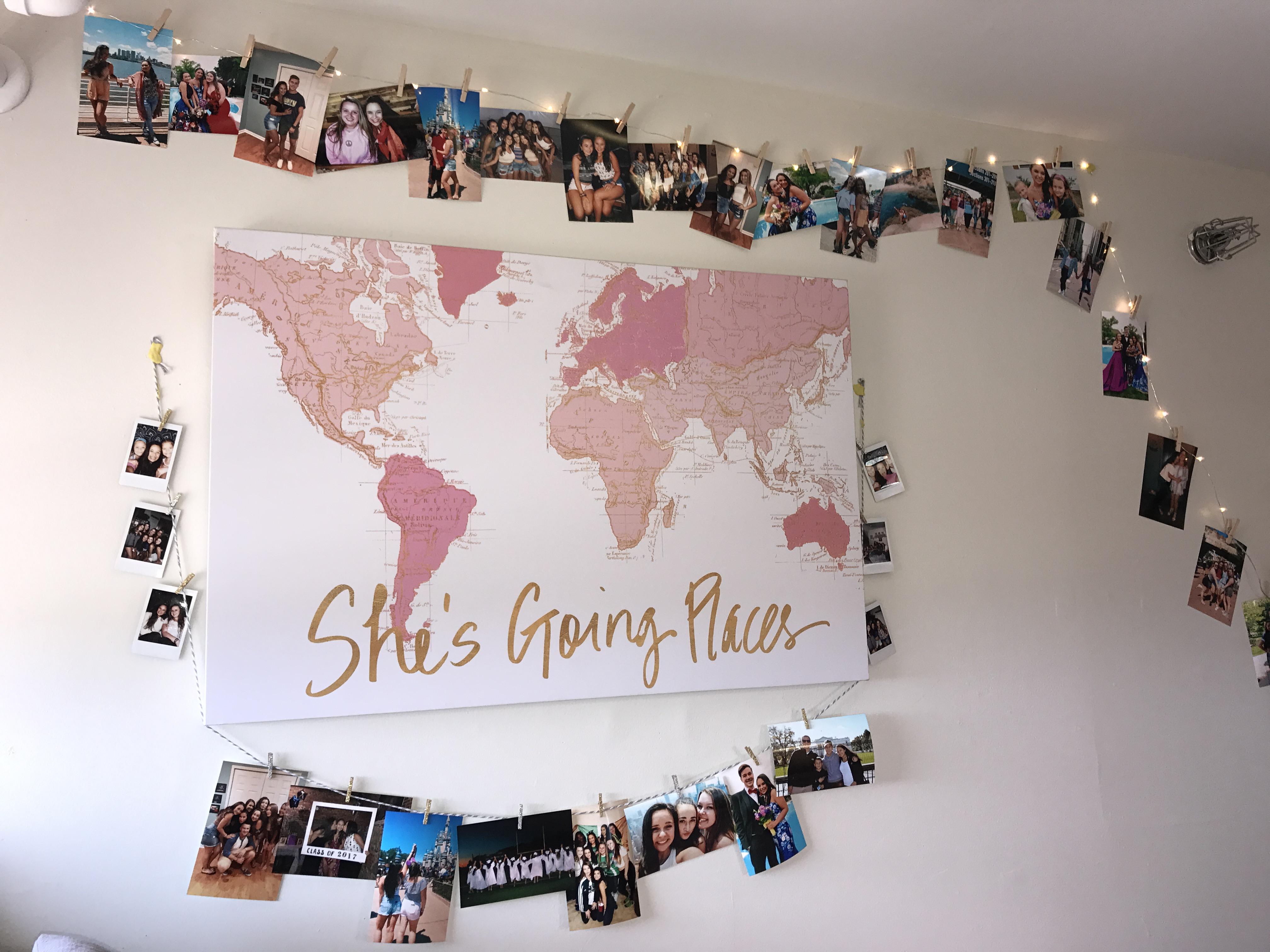 Decorating your dorm is the best part of moving in, it's a fact 