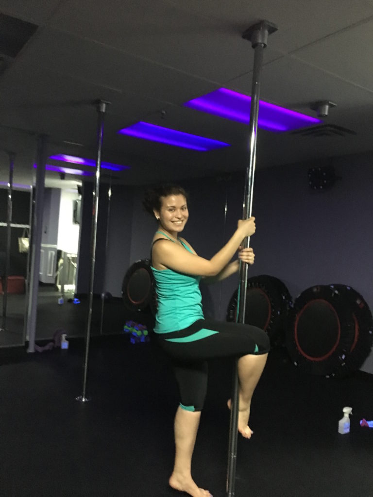 me on a pole