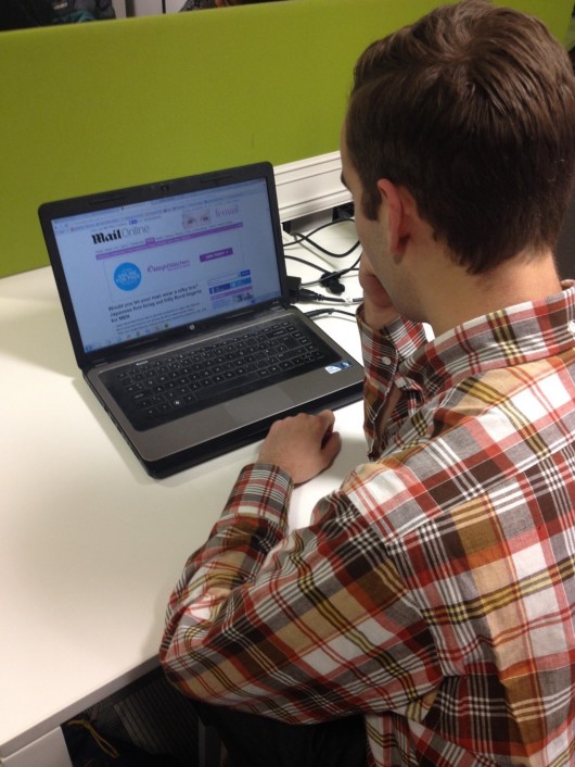 Even worse... you could get caught reading a news site that isn't The Tab... Nerds!