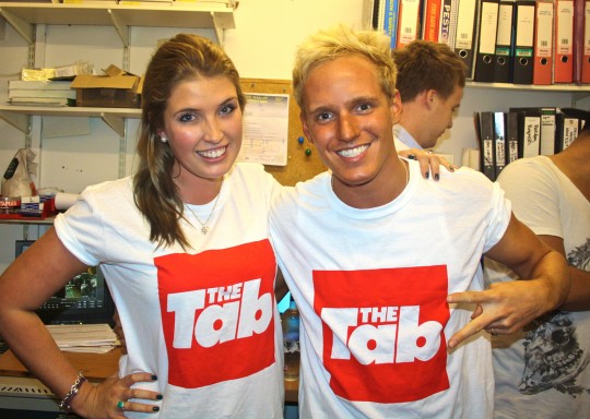 The star is notable also for his great taste in student tabloids