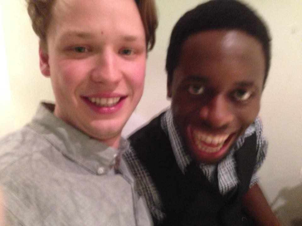 The man pictured with me is 100% not a racist.