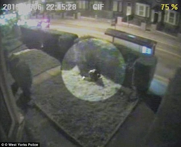 The horrific attack caught on CCTV