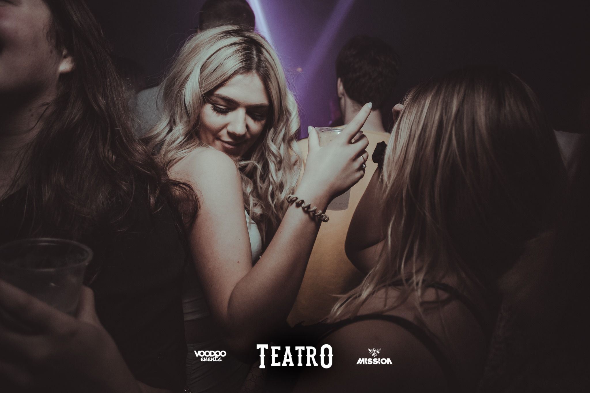 Image may contain: Party, Club, Night Club, Person, Human