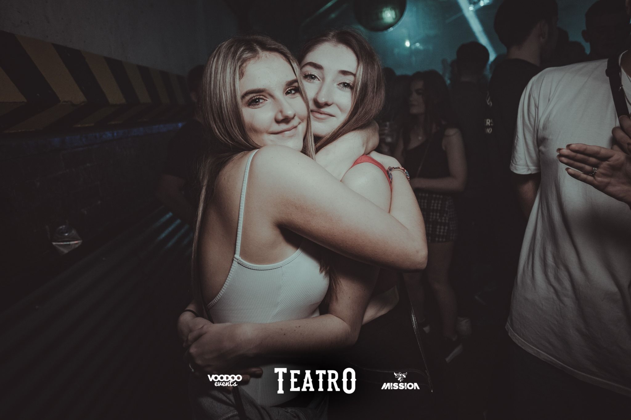 Image may contain: Party, Night Club, Club, Person, Human