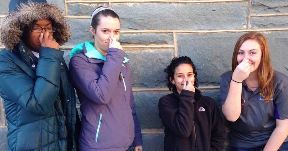 We finally figured out why it smells like dog food