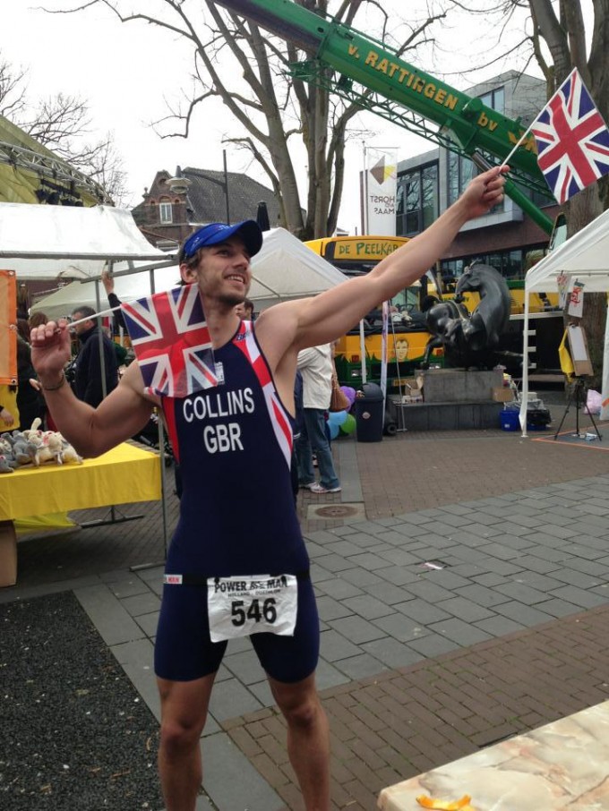 Collins takes 9th place for his age group