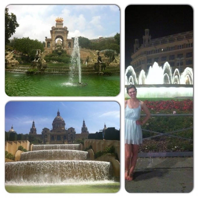Soooo many fountains