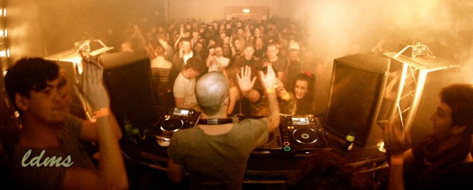 Flashmob running the show at HAUS last year for LDMS